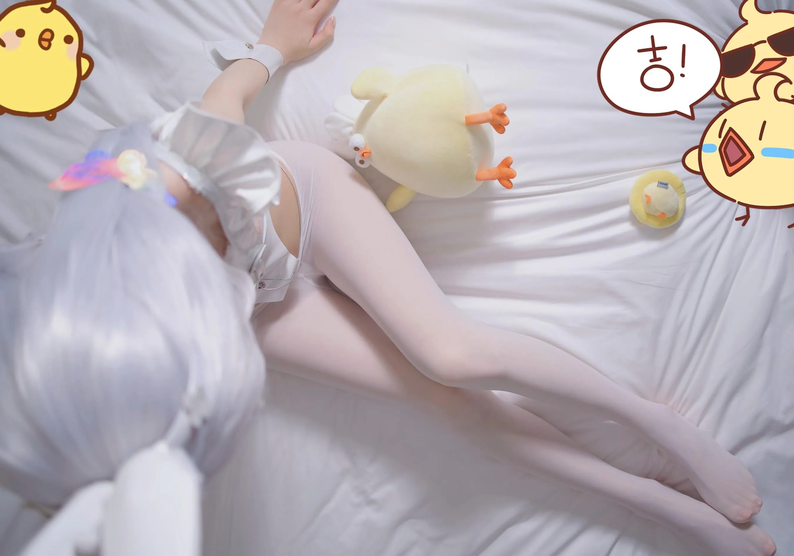禅院熏 – NO.24 恶毒 懒懒的白兔 [49P]插图4